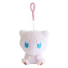 매니어리틀 포켓몬스터 큐티팝 뮤 키링 인형, 12cm, 혼합색상, 1개 12cm, 혼합색상, 1개