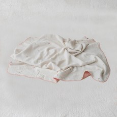 롤베이비 유아용 요루 6중 거즈 블랭킷, 체리핑크