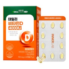 이너랩 셀트리온 데일리 비타민D 4000IU 9g, 1개, 60정