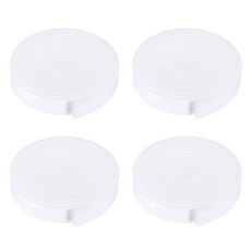 요롬코롬 사계절용 우레탄 문풍지 좁은폭 화이트 15mm, 4개
