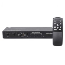 넥스트유 4x1 4K HDMI 심리스 매트릭스 스위치 멀티비전 비디오 컨트롤러, 1개