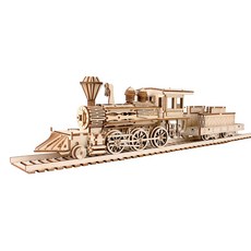 WOODABLE 蒸汽火車 3D 拼圖 HB11, 247件, 1個, 單色