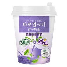 다미즐 3시15분 타로밀크티 원컵, 16g, 1개입, 4개