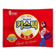 롯데웰푸드 키스틱 청춘간식 치즈맛 소시지, 15g, 40개