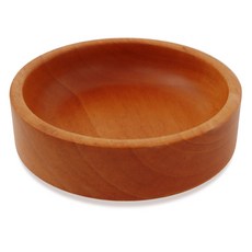 부엌다옴 마호가니 우드 원형 플레이트, 혼합색상, 1개