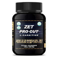 ZETRITION Jet Procut 肉鹼 1000 毫克, 180顆, 1個