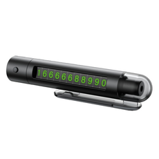 多合一車輛緊急逃生錘皮帶切割器手電筒車牌4合1安全用品, 1個, 黑色