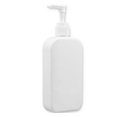 New & Look 餐具洗滌劑細長分配器補充裝空瓶 300 ml, 1個, 白色圓形細長型(空瓶)，白色(普通幫浦)