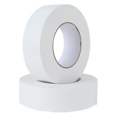 마다꾸미 컬러 폭 넓은 면 청테이프 10cm x 20m, 17 화이트, 2개