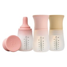 아띠래빗 유아용 다회용 실리콘 멀티용기 24ml 3종 세트, 1세트