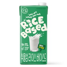 유아왓유잇 YWE 식물성 라이스 베이스드, 1개, 1L