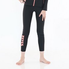 zetessport 兒童九分水打底褲2492