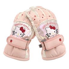 Sanrio兒童Hello Kitty閃亮冬季手套雙手套裝 NGHKG50201
