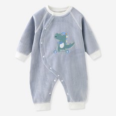 베베니즈 동물포인트 풀스냅 기모 우주복