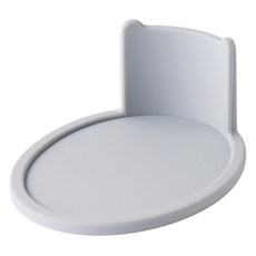 Easy Sili矽膠廚具湯勺架, 淺灰, 1個