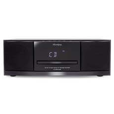 KlareKlang CD 하이파이 사운드 시스템, Black, KLARETUNE