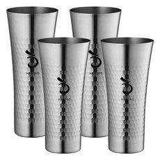 하로로 야마노 스테인 해머톤 컵 380ml + 460ml 세트, 2세트