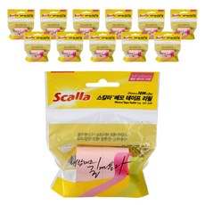Scalla 記事膠帶補充裝 24 mm 2 張, 12個, 粉色
