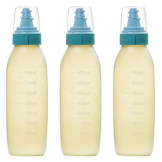 cimelax 液體粉料一次搞定捲髮器3段噴嘴調味料醬料瓶 綠色, 3個, 500ml