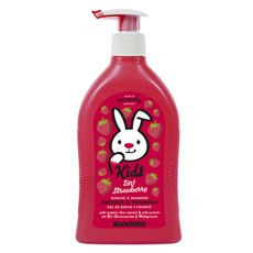 사노산 키즈 샤워앤샴푸 스트로베리, 1개, 400ml