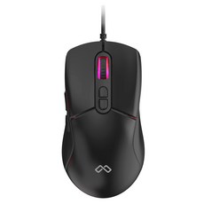 MAXTILL Type C+USB LED電腦筆記型電腦平板低噪音滑鼠GM-MCU30, 黑色, GM-MCU30