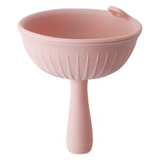 이지실리 실리콘 다용도 접이식 깔때기, 핑크, 1개