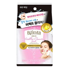 Bifesta 碧菲絲特 膠束潔面片 Perfect Clear 46 片, 46入, 1個