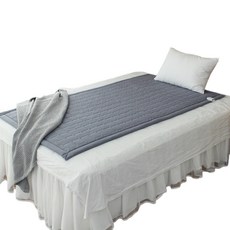 온돌왕 탄소 무자계 침대밴드 전기매트 HLY-130-2020, 라이트그레이, 싱글(110 x 200 cm) 라이트그레이, 싱글(110 x 200 cm)