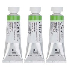 신한화구 전문가 수채화물감 SWC 튜브 C시리즈 874 퍼머넌트 그린 1 3p, 15ml, 1색