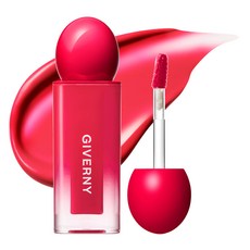 GIVERNY 水潤光澤唇釉, 1個, 09 Rosy Cherry, 4.3g