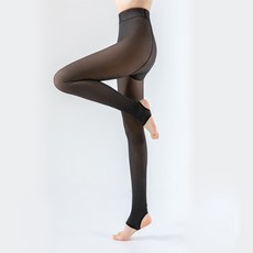 페이퍼먼츠 따듯하게 예쁜 기모 융털 착시 스타킹