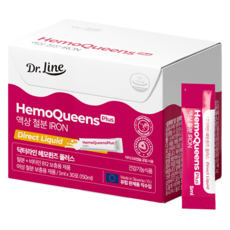 Dr.Line 女性用HemoQueens Plus液體二價鐵補鐵劑 30入, 150ml, 1個