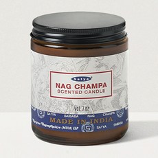 NAG CHAMPA KOREA 薩蒂亞蠟燭, 200g, 納格佔巴, 1個