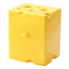帶J片起司儲存容器黃色, 1個