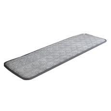 온돌왕 한일메디칼 전기 온열 방석 미드그레이, 그레이, 48cm x 150cm x 두께 3cm 그레이, 48cm x 150cm x 두께 3cm
