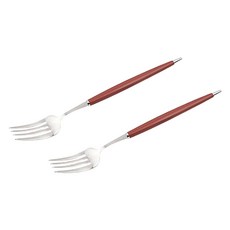 보겐 몽블랑 큐티 커트러리 디너포크, 레드, 2개