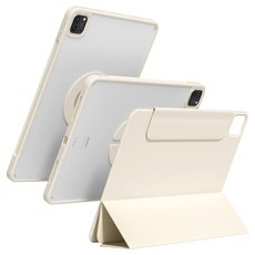 tablese iPad 磁性可拆卸雙保護套 MW-68, 乳霜, 1個