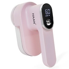 한경희이지라이프 휴대용 충전식 세탁소 전문 보풀제거기, HAAN-FS3000, 핑크