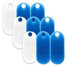Waterbear 清潔之精海龜過濾器生物補充裝濾棉3p+生物海綿過濾器6p套裝SE-T01, 1組