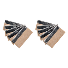 웅거 스크래퍼 교체칼날 4cm, 10개, 혼합색상