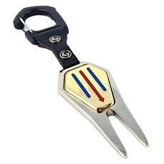GIVOTGOLF 三線對齊夾環型+球標組, 1組, 掛勾款, 金色