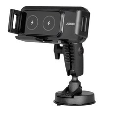 ARKON 폴더블 로버스트 차량용 유리 대쉬 Z폴드 Z플립 무선 충전 핸드폰 거치대, FWCRM379