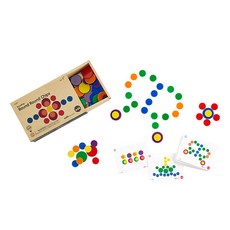 edx education Vijplay圓形圓邊籌碼組 13383, 1組, 混色
