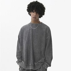 Jyubiu 男款染色大學T