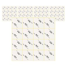 可移除雙面三角貼紙 32入, 5個