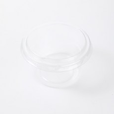 한주 원형 보틀케이크 PET 용기 150ml, 50개, 1개입