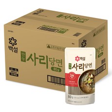 백설 만능 사리당면, 50개, 80g