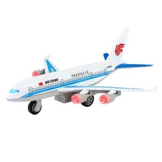 B2win飛機模型客機國際航空玩具 23cm+底座組, 1組