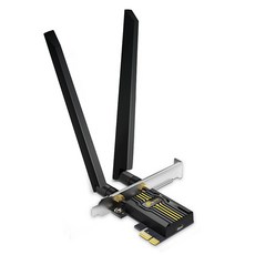 티피링크 BE6500 Wi-Fi 7 블루투스 5.4 PCIe 랜카드, Archer TBE400E, 1개