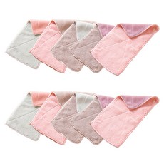 피어니스트 클린 흡수 행주 걸레 5종 x 2p 세트, 브라운퍼플, 핑크퍼플, 브라운그린, 그린핑크, 핑크브라운, 1세트